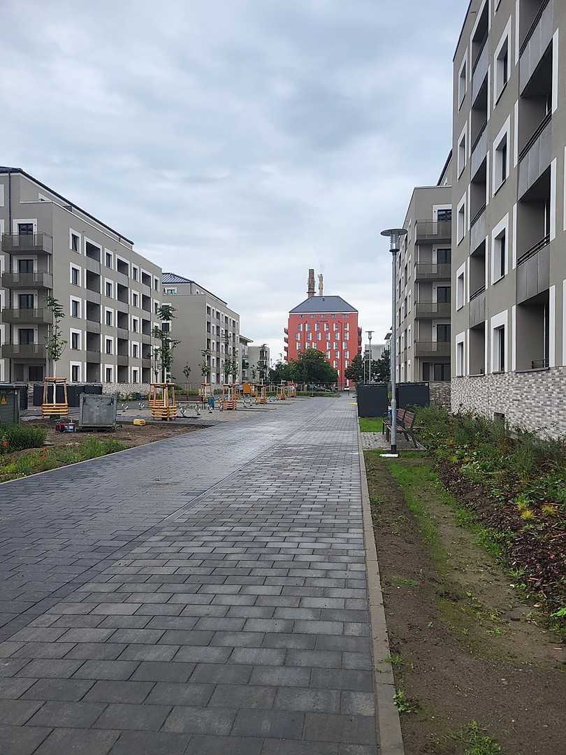 Karl HolzStr Schule  Wohnungsbau
